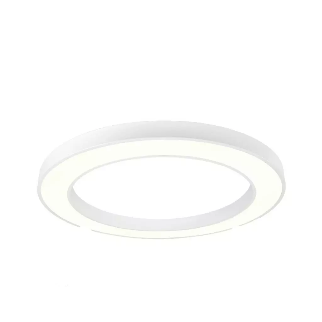 Spot Saillie LED 64W Rond 600mm Blanc Blanc Naturel 4500K