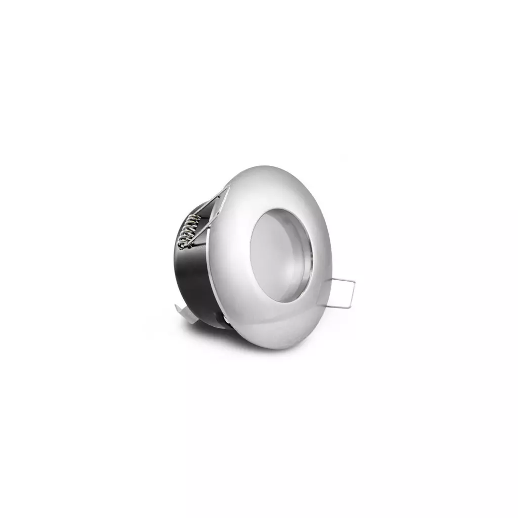 Support De Spot LED Rotatif Orientable 30 Chrome Etanche IP65 IK08