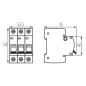 Disjoncteur Triphasé Modulaire 6A 3P Courbe B