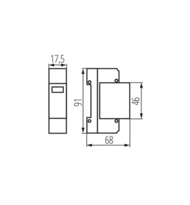 Limiteur de Surtension Classe 2 (T2/C) 1P KSD