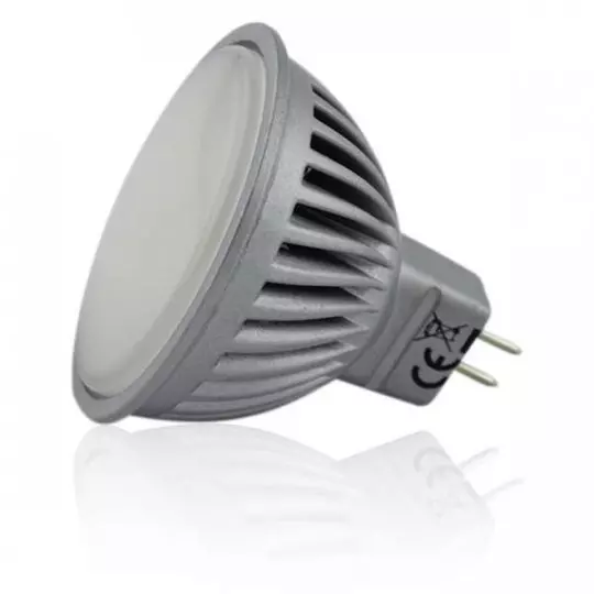 Plafonnier rond encastrable blanc LED 7W COB éclairage 45W - Blanc Chaud  2700K