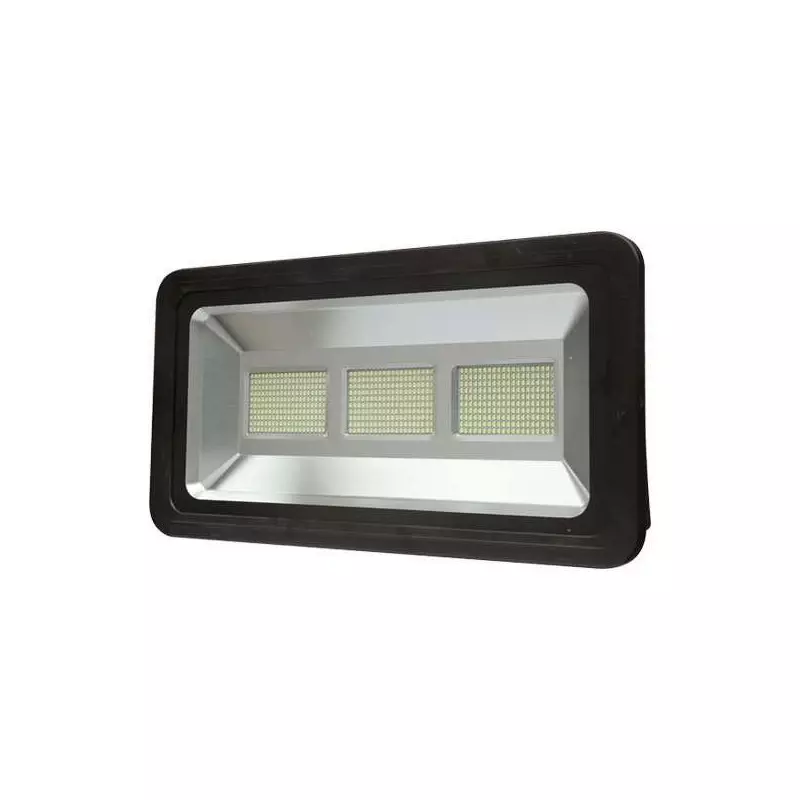 Projecteur LED 300W Noir étanche IP66 24000lm (1800W) - Blanc du Jour 6000K