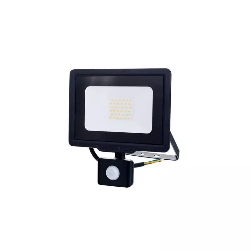 Projecteur LED à Détecteur 30W étanche IP65 2400lm (160W) - Blanc du Jour 6000K