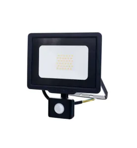 Projecteur LED à Détecteur 30W étanche IP65 2400lm (160W) - Blanc du Jour 6000K