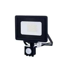 Projecteur LED à Détecteur 20W étanche IP65 1600lm (107W) - Blanc du Jour 6000K