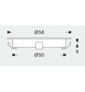 Kit spots LED encastrables ultra-plats