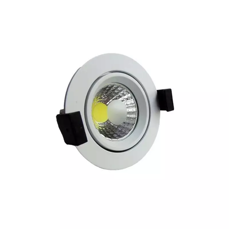 Downlight LED 8W rond ∅95mm - Blanc du Jour 6000K