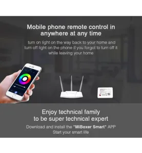 Controleur Wifi Google Home/Alexa pour ampoule LED RGB