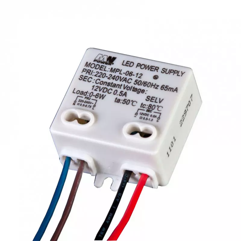 Alimentation électronique LED 6W 12V