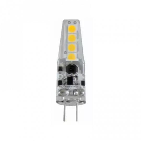 G4 LED 12V 2W Blanc Chaud 3000K, 200lm, quivalent Lampe Halogène
