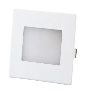 Spot LED encastrable mural 2,5W étanche IP65 150lm 3CCT 220V - Blanc