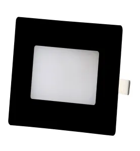 Spot LED encastrable mural 2,5W étanche IP65 150lm 3CCT 220V - Noir