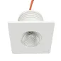 Spot LED Carré blanc Encastrable Compact 4W 12V Équivalent 30W - Blanc Naturel 4000K