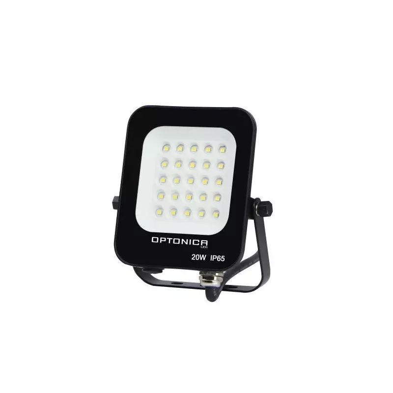 Projecteur LED 20W Noir Étanche IP65 1800lm 115W - Vert