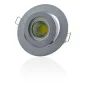 Spot encastrable orientable rond Blanc type escargot