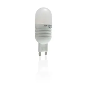 Ampoule LED G9 2,2W 220V équivalent 20W - Blanc Chaud 2700K