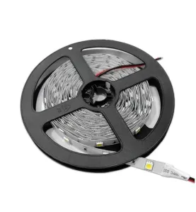 Ruban LED 7,2W/m DC12V 30LED/m longueur 5m - Blanc Chaud 2800K