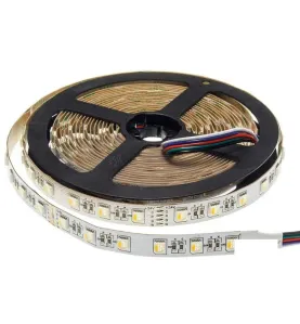 Ruban LED 24V 60LED/m longueur 5m - RGB+WW