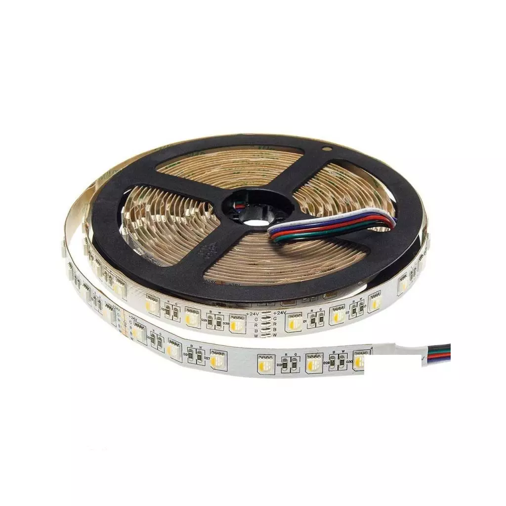 60 Smd Led Bandeau Lumineux Blanc Impermeable Ip65 24v 5m Camion Remorque