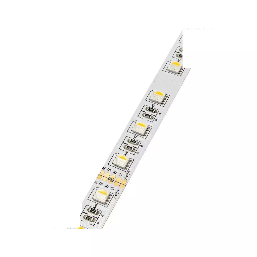 60 Smd Led Bandeau Lumineux Blanc Impermeable Ip65 24v 5m Camion Remorque