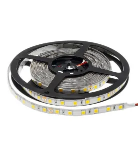 Ruban LED étanche IP65 16W/m 24V 60LED/m longueur 5m - Blanc du Jour 6000K