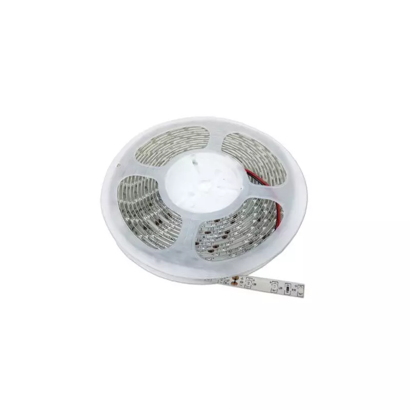 Ruban LED 12W/m DC12V 120 SMD/m - Blanc Chaud 2700K