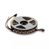 Ruban LED Digital 16W/m DC5V 60 LED/m longueur 5m - RGB Multicolore