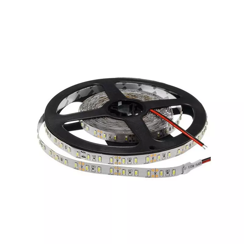 Ruban LED 12W/m DC12V 60LED/m longueur 5m - Blanc Chaud 2700K