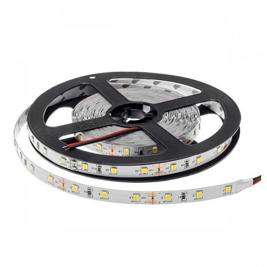 Ruban LED 12W DC12V 60 SMD/m longueur 2m - RGB + Blanc