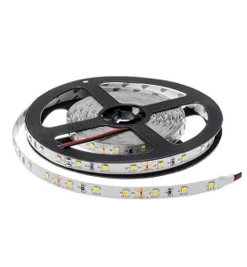 Ruban LED 4,8W/m DC12V 60LED/m longueur 5m - Blanc Naturel 4500K