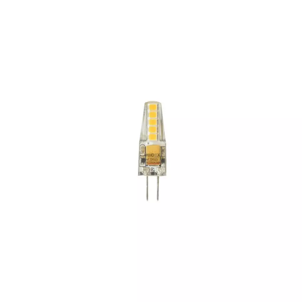 Pack de 10 Ampoule LED G4 à 12 SMD 5050 2.7W 180lm 150° (25W) - Blanc Froid  6000K
