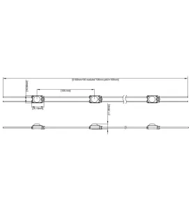 Module LED 0,36W DC12V IP67 Blanc Jour 6500K