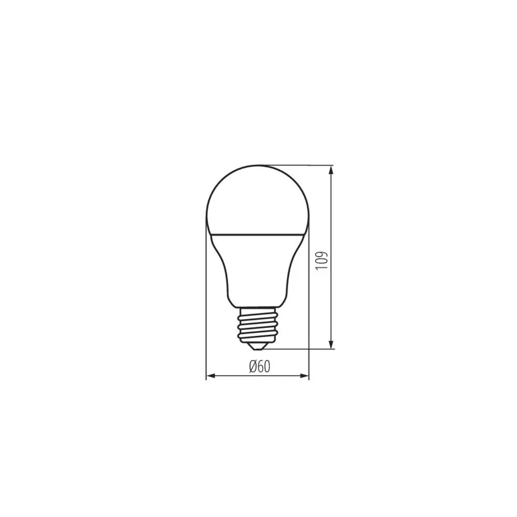 Ampoule LED à filament Diall E27 14,5W=100W blanc chaud