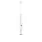 Suspension Moderne GU10 Blanche Diffuseur Or H40cm