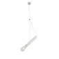 Suspension Moderne E27 Blanche H40cm