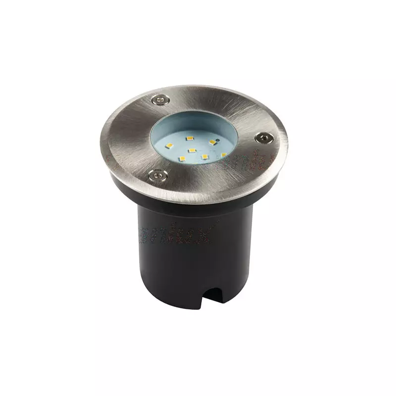 Spot LED Encastrable Sol 1W Étanche Rond Blanc du jour 6400K