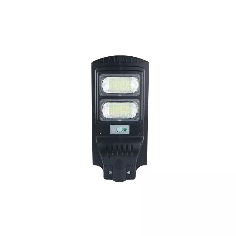 Luminaire Urbain LED Solaire 10W Étanche IP65 Noir