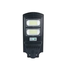 Luminaire Urbain LED Solaire 10W Étanche IP65 Noir