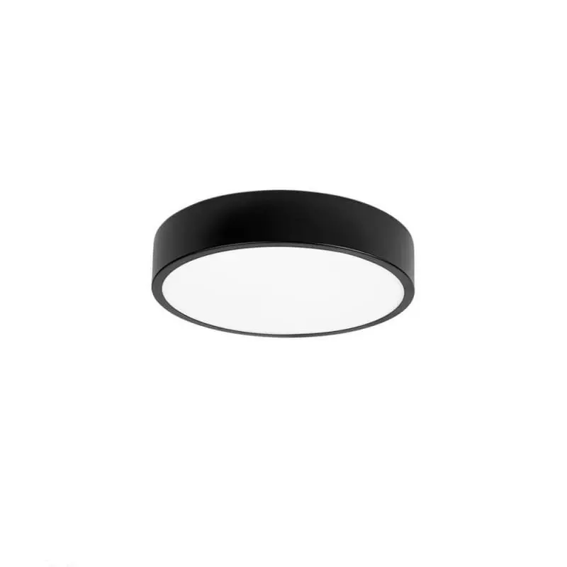 Spot Saillie LED 18W rond ∅250mm Noir - Blanc Naturel 4500K