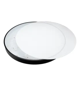 Spot Saillie LED 54W rond ∅600mm Noir - Blanc Naturel 4500K