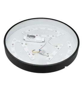 Spot Saillie LED 30W rond ∅400mm Noir - Blanc Chaud 3000K