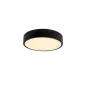 Spot saillie LED 18W rond ∅250mm Noir - Blanc Chaud 3000K