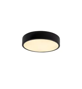 Spot saillie LED 18W rond ∅250mm Noir - Blanc Chaud 3000K