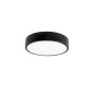 Spot saillie LED 18W rond ∅250mm Noir - Blanc Chaud 3000K