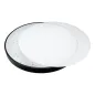 Spot Saillie LED 54W rond ∅600mm Noir - Blanc Chaud 3000K