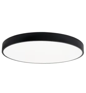 Spot Saillie LED 54W rond ∅600mm Noir - Blanc Chaud 3000K