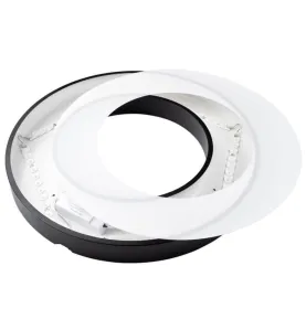 Spot Saillie LED 36W rond ∅500mm Noir - Blanc Naturel 4500K