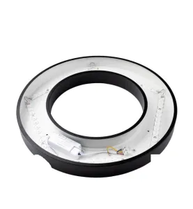 Spot Saillie LED 36W rond ∅500mm Noir - Blanc Naturel 4500K