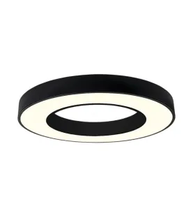 Spot Saillie LED 36W rond ∅500mm Noir - Blanc Naturel 4500K