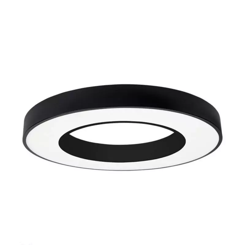 Spot Saillie LED 36W rond ∅500mm Noir - Blanc Naturel 4500K